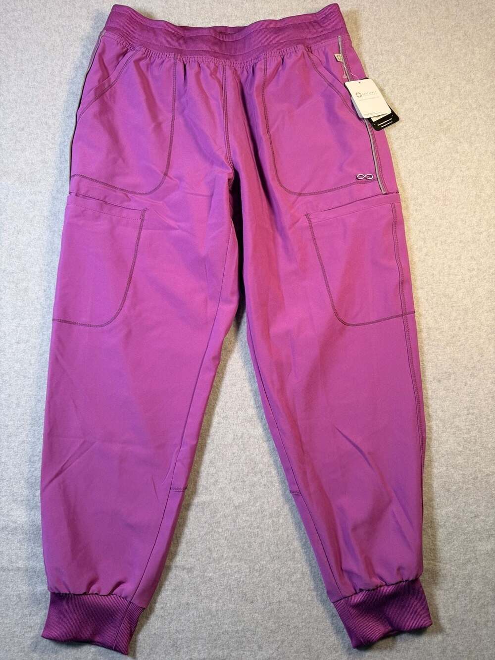 Cherokee Infinity Women's Jogger Scrub Pants Size M Petite CK080AP